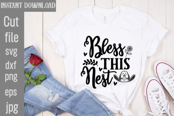 Bless This Nest SVG Cut File Review