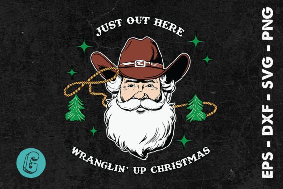 Christmas Wranglin Up Cowboy SVG Review