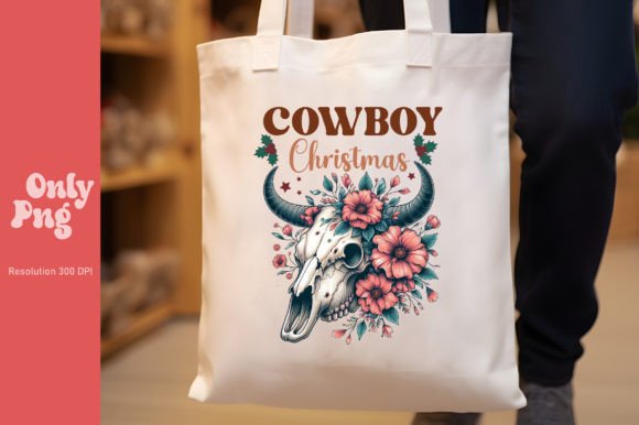 Cowboy Christmas Sublimation Design Review