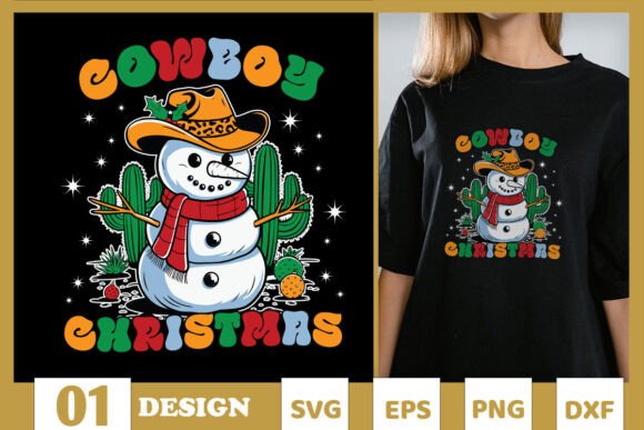 Cowboy Christmas Western SVG Review