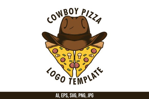 Cowboy Pizza Store Logo Design Review