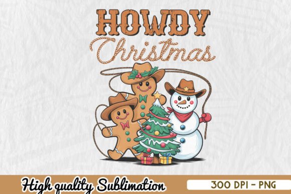 Howdy Christmas Holiday Cowboy PNG Review