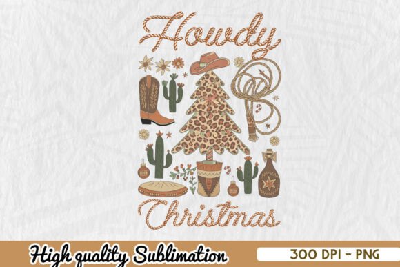 Howdy Christmas Western Cowboy PNG Review