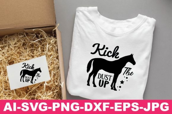 Kick the Dust Up Western Svg Png Design Review