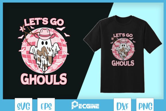 Let s Go Ghouls Halloween Cowboy SVG Review