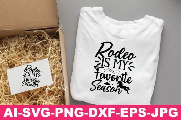 Rodeo is My Favorite Season Western Svg