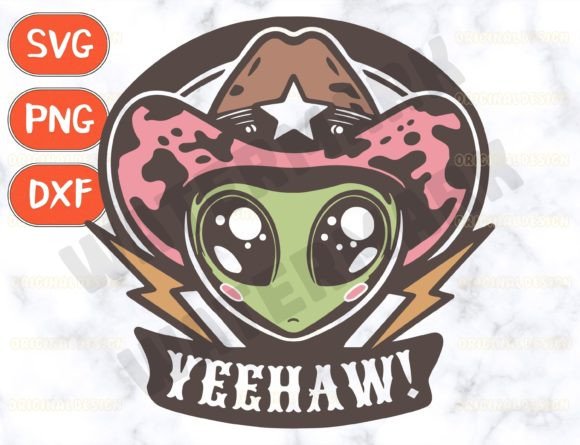 Space Yeehaw Alien Cowboy Svg Review